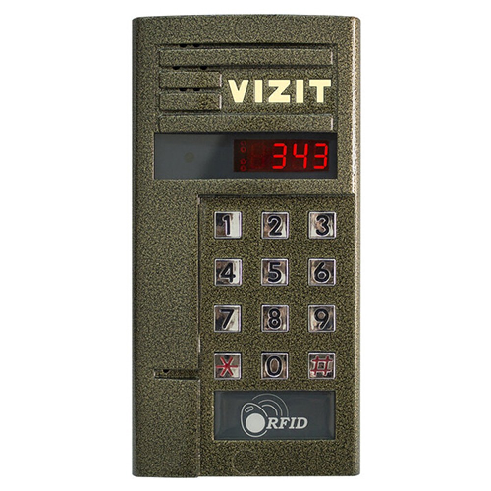 Блок вызова VIZIT БВД-343RCPL