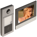 Видеодомофон IP Hikvision DS-KIS604-P(B), экран 7.0
